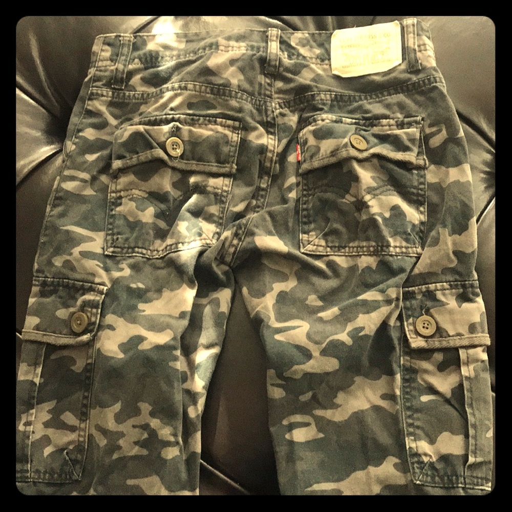 Young Mens Levi Cargo